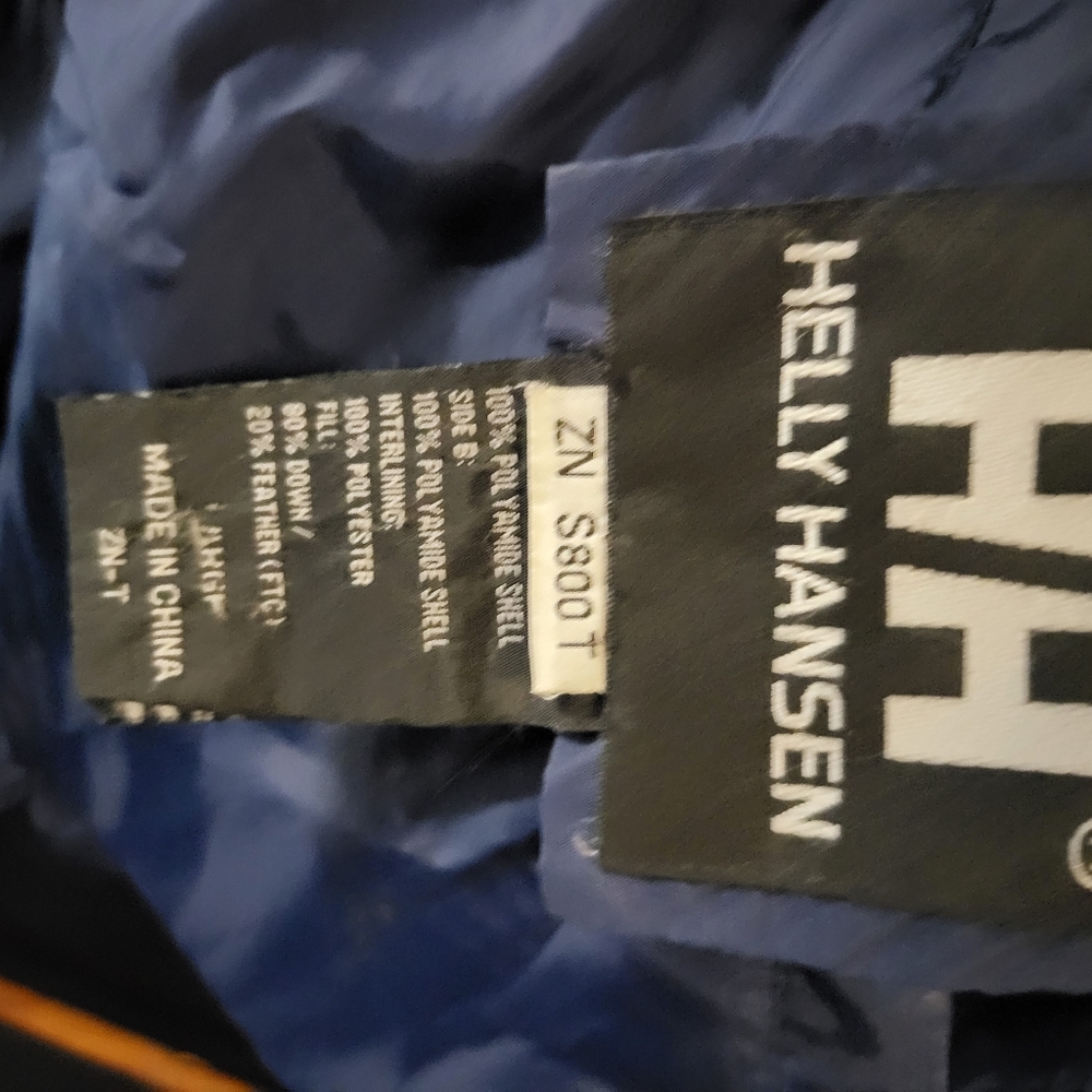 Helly Hansen Reversable Down Puffy Jacket Men's S… - image 5